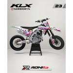 Decal 400 Micron Kawasaki KLX Gordon